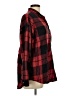 Old Navy Plaid Red Long Sleeve Button-Down Shirt Size L - photo 4