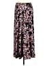 WAYF 100% Polyester Floral Black Casual Skirt Size L - photo 2
