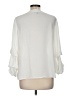 Sami & JO 100% Polyester Ivory 3/4 Sleeve Blouse Size M - photo 2