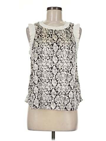 Cinq à Sept Sleeveless Silk Top (view 1)