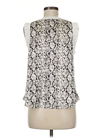 Cinq à Sept Sleeveless Silk Top (view 2)