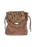DUNE 100% Leather Brown Backpack One size - photo 1