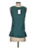 Green Envelope Teal Sleeveless Top Size S - photo 2