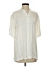 Zara Ivory Short Sleeve Blouse Size S - photo 1