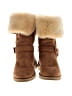 Ugg 100% Leather Brown Boots Size 10 - photo 2
