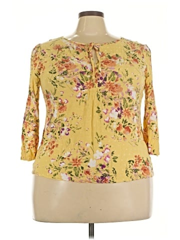 Papermoon 3/4 Sleeve Blouse (view 1)