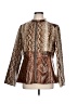 Spanner Animal Print Brown Jacket Size L - photo 1