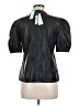 Steve Madden 100% Polyurethane Black Short Sleeve Blouse Size M - photo 2