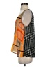 Tiny 100% Polyester Orange Sleeveless Blouse Size S - photo 5