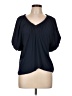 Ann Taylor LOFT Blue Short Sleeve Blouse Size L - photo 1