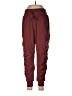 Athleta Solid Burgundy Track Pants Size 8 - photo 1