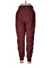Athleta Solid Burgundy Track Pants Size 8 - photo 2