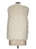 Assorted Brands Ivory Faux Fur Vest Size L (estimated) - photo 2