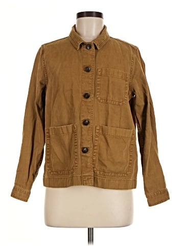 Madewell Garment-Dyed Ashwood Chore Coat (view 1)