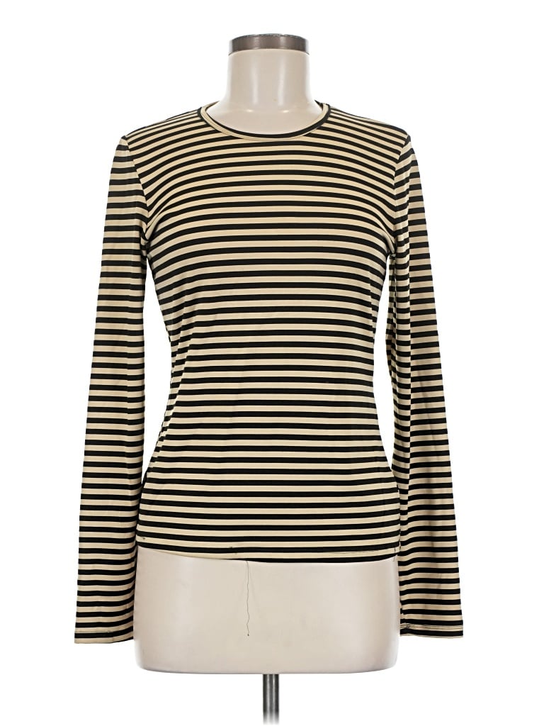 Pre-owned Perry Ellis Long Sleeve Turtleneck In Gold
