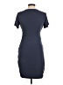 Express Solid Gray Casual Dress Size M - photo 2