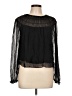 J.Crew 100% Cupro Black Long Sleeve Blouse Size L - photo 1