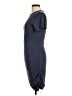 Express Solid Gray Casual Dress Size M - photo 5