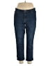 Venezia Solid Blue Jeans Size 18 - photo 1