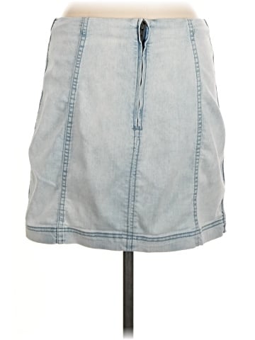 Free People Denim Skirt (view 2)