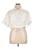 Unbranded Ivory Short Sleeve Blouse Size XL (estimated) - photo 1