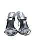 Steve Madden Black Gray Sandals Size 7 1/2 - photo 2