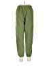 perfectwhitetee Solid Green Track Pants Size M - photo 2