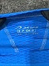 Asics 100% Polyester Blue Long Sleeve T-Shirt Size S - photo 7