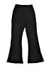 Unbranded 100% Polyester Black Casual Pants Size 8 - photo 2