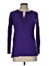 Nine West 100% Rayon Purple Long Sleeve Top Size L - photo 1