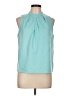 Shein 100% Polyester Teal Sleeveless Blouse Size L - photo 1