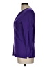 Nine West 100% Rayon Purple Long Sleeve Top Size L - photo 7