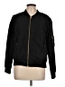 Jonesy 100% Polyester Solid Black Jacket Size L - photo 1