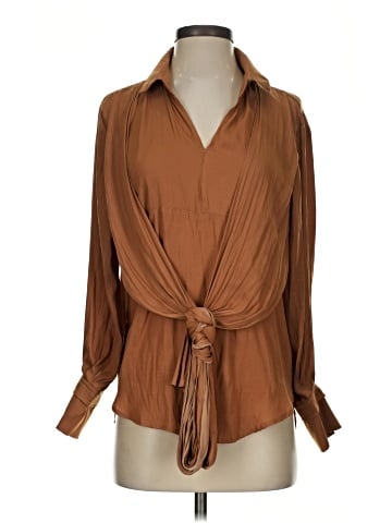 On Twelfth Long Sleeve Blouse (view 1)
