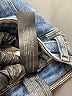 Zara Hearts Blue Jeans Size 12 - photo 8