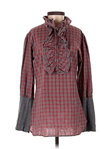 Billy Reid Long Sleeve Blouse (view 1)