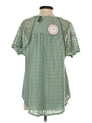 Umgee Short Sleeve Blouse (view 2)