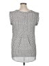 Pleione 100% Polyester Silver Sleeveless Blouse Size XL - photo 2