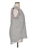 Pleione 100% Polyester Silver Sleeveless Blouse Size XL - photo 4
