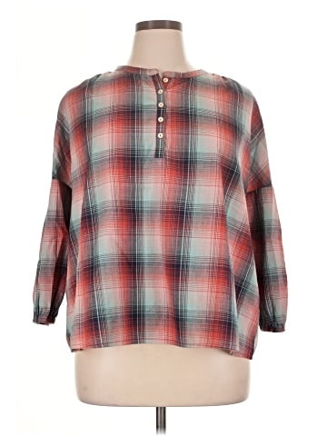 Caslon 3/4 Sleeve Blouse (view 1)