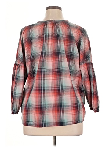Caslon 3/4 Sleeve Blouse (view 2)