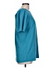 Unbranded Teal Short Sleeve Blouse Size L - photo 4