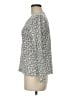 Basic Editions 100% Cotton Silver Long Sleeve T-Shirt Size M - photo 5