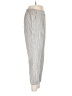 Sienna Sky Stripes Silver Casual Pants Size M - photo 4