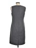 Chadwicks Solid Gray Casual Dress Size 10 (petite) - photo 2