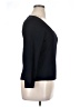 Sigrid Olsen Black 3/4 Sleeve Top Size XL - photo 4