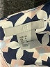 H&M 100% Polyester Polka Dots Blue Casual Dress Size 8 - photo 7