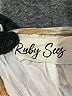 Ruby Sees 100% Polyester Paisley Gold Cocktail Dress Size 6 - photo 7