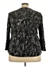 Chico's 100% Polyester Black 3/4 Sleeve Top Size XXL (4) - photo 2