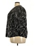 Chico's 100% Polyester Black 3/4 Sleeve Top Size XXL (4) - photo 5